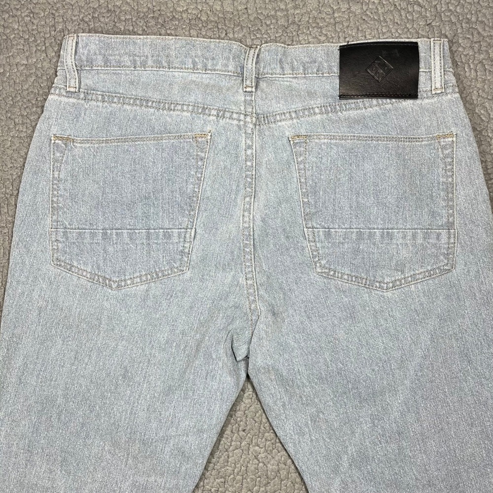Roark Jeans HWY 133 Standard Slim Straight Mens 33x32 Light Wash RD208 Denim - Picture 4 of 14